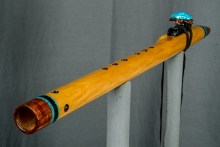 Hawaiian Sandalwood Native American Flute, Minor, Mid F#-4, #J37H (7)
